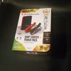 600A Peaks Amps Jump Starter Power Pack 