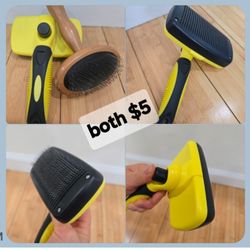 <Streamwood>  BarxBuddy self-cleaning slicker brush for pets