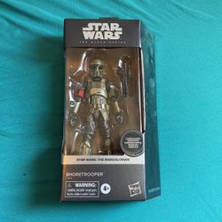 Star Wars Black Series The Mandalorian Carbonized Collection Exclusive Figure Set (Shoretrooper)