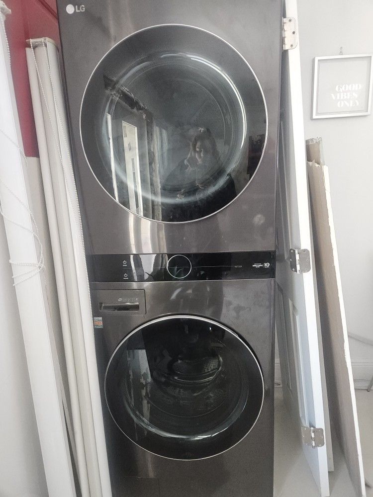Washing & Drying Tower Machine