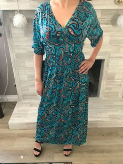 Multicolor dress. Small size