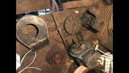 Two non complete antique engines As pictured.