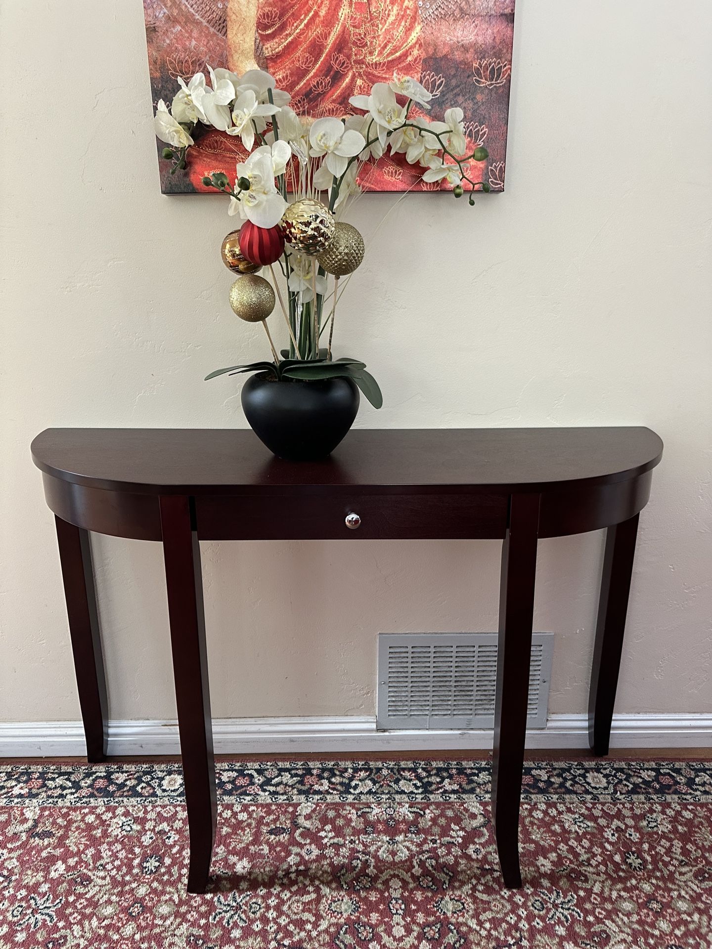 Gently Used console Table