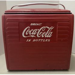 Antique Coca-Cola cooler
