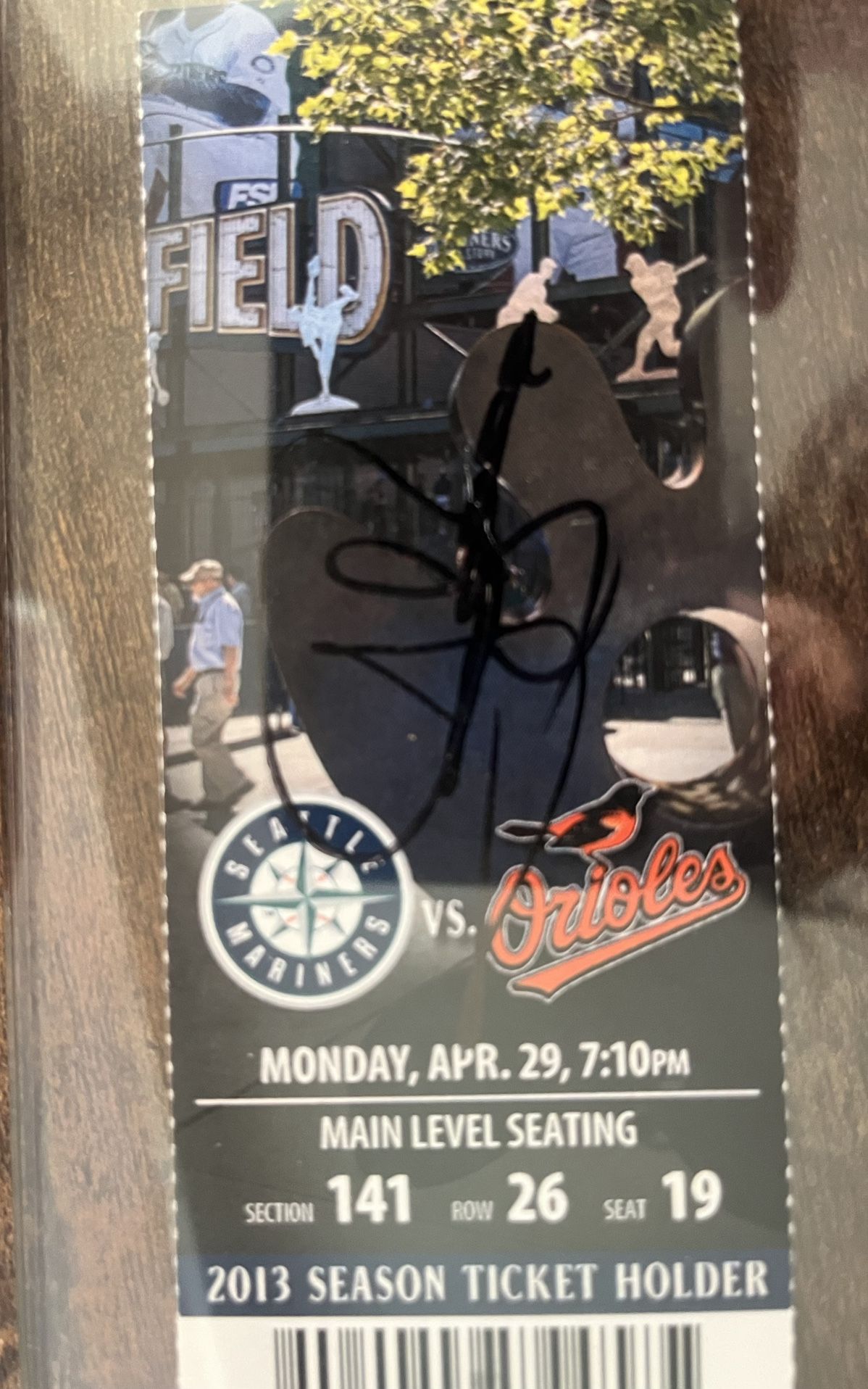 Jay Buhner Autograph