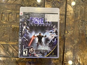 Star Wars the Force Unleashed Sony PlayStation 3 Complete CIB