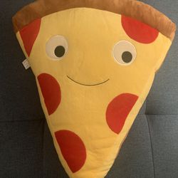 NWOT Smoochy Pals Pepperoni Pizza Plush Kids Toy Stuffed Large Pillow 19” X 19”