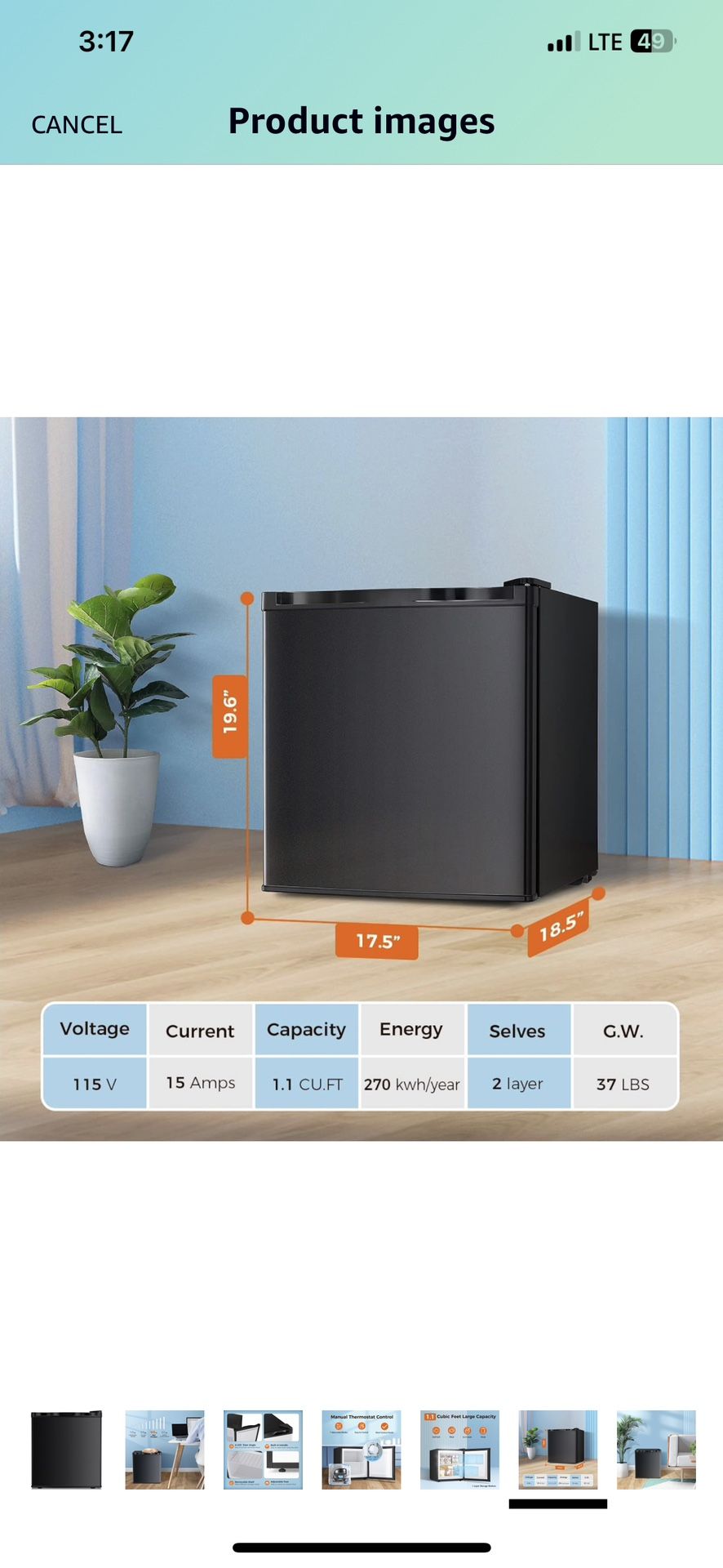 Upright Freezer