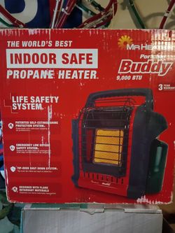 MR HEATER 9000 BTU portable indoor safe heater