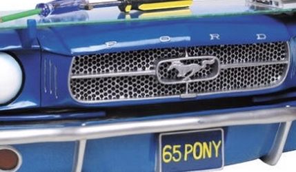 1965 FORD MUSTANG PONY FRONT END DECORATIVE WALL SHELF