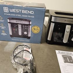 West Bend Deep Fryer, 3L Capacity