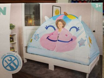 Unicorn bed tent full size cheap