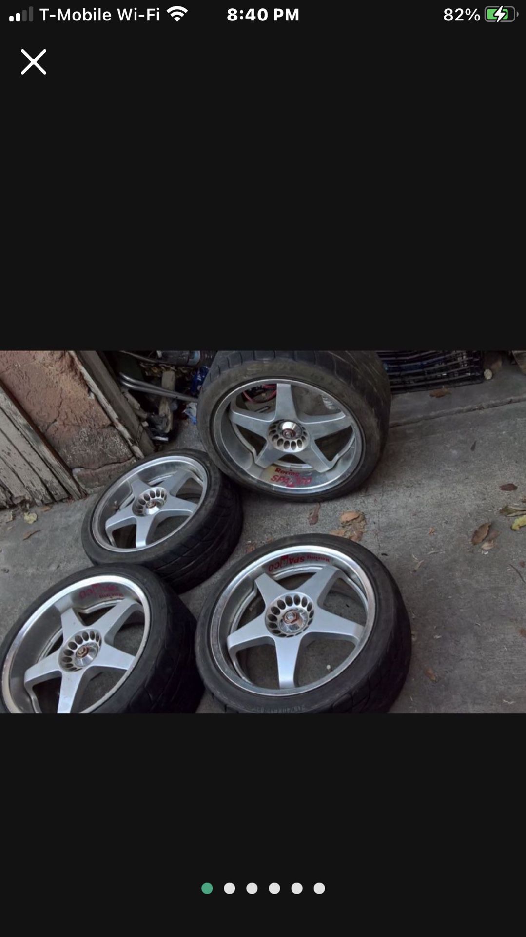$1,200 Real Japanese JDM Sparco Wheels 5 X 114 From NSX Acura Fits Most Rear Wheel Drive 
