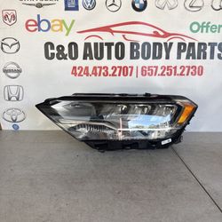 2019 2020 2021 2022 2023 2024 VOLKSWAGEN JETTA LED HEADLIGHT HEADLAMP LEFT DRIVER SIDE ORIGINAL USED OEM