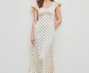 Cider polka dot dress