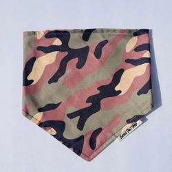 Camo Dog Bandana | Cat Bandana