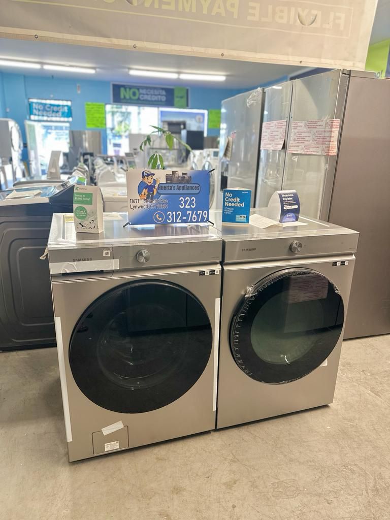 Samsung Bespoke Washer And Dryer Electric
