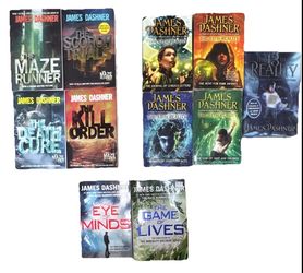 James Dashner 11-Lot Maze Runner/13th Reality/Mortality Doctrine Series