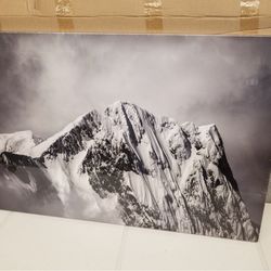 Large Canvas Print Of Rocky Mountains ~2’x3’
