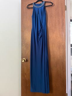 Ralph Lauren Blue Evening Dress – Size 2