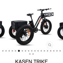 Kasen Electric Trike-Highly Sought After 