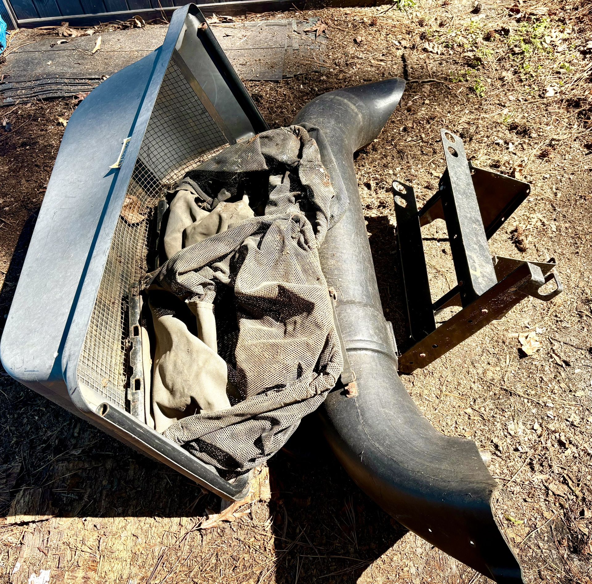 Riding Mower Bagging Attachment