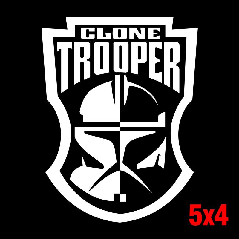 Clone Trooper Vinyl Sticker Decal