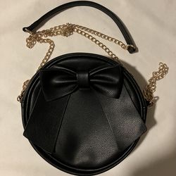 Small Round Bag with Bow