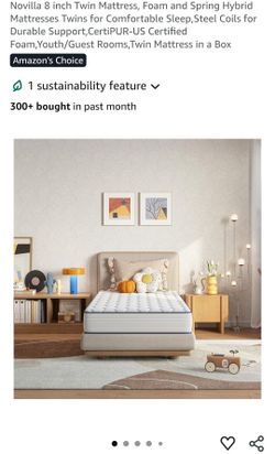 Twin mattress