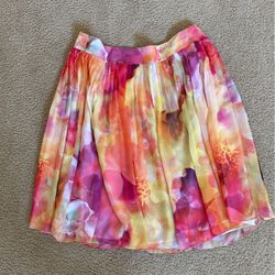 Skirt Pleated Pink Spring