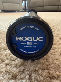 Rogue Fitness 28mm Stainless Steel Olympic Training Barbell
