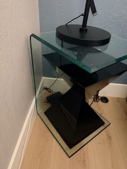 Glass Night Stand(Tempered Glass)