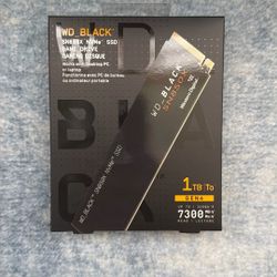 Unopened SN850X NVME SSD 1 T