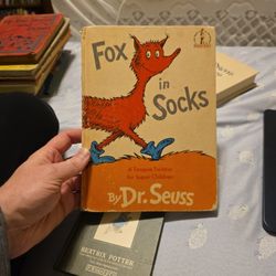 Fox In Socks 1965 Bookclub Edition