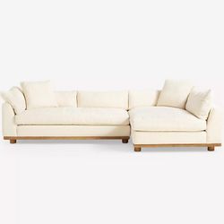 Anthropologie Boucle Sectional