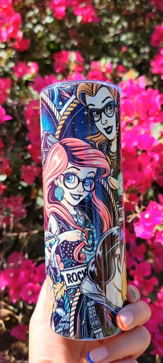 Goth Princess 20oz Skinny Tumbler