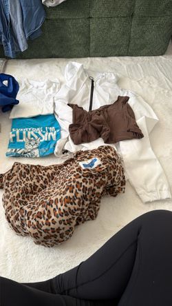 Free Leopard Snuggie And Clothes Free With Anything I Have Available