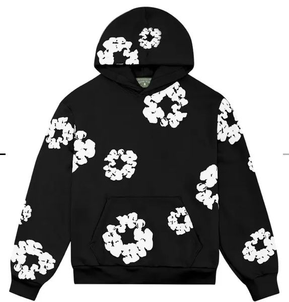 Brand New Black Denim Tears hoodie Size M