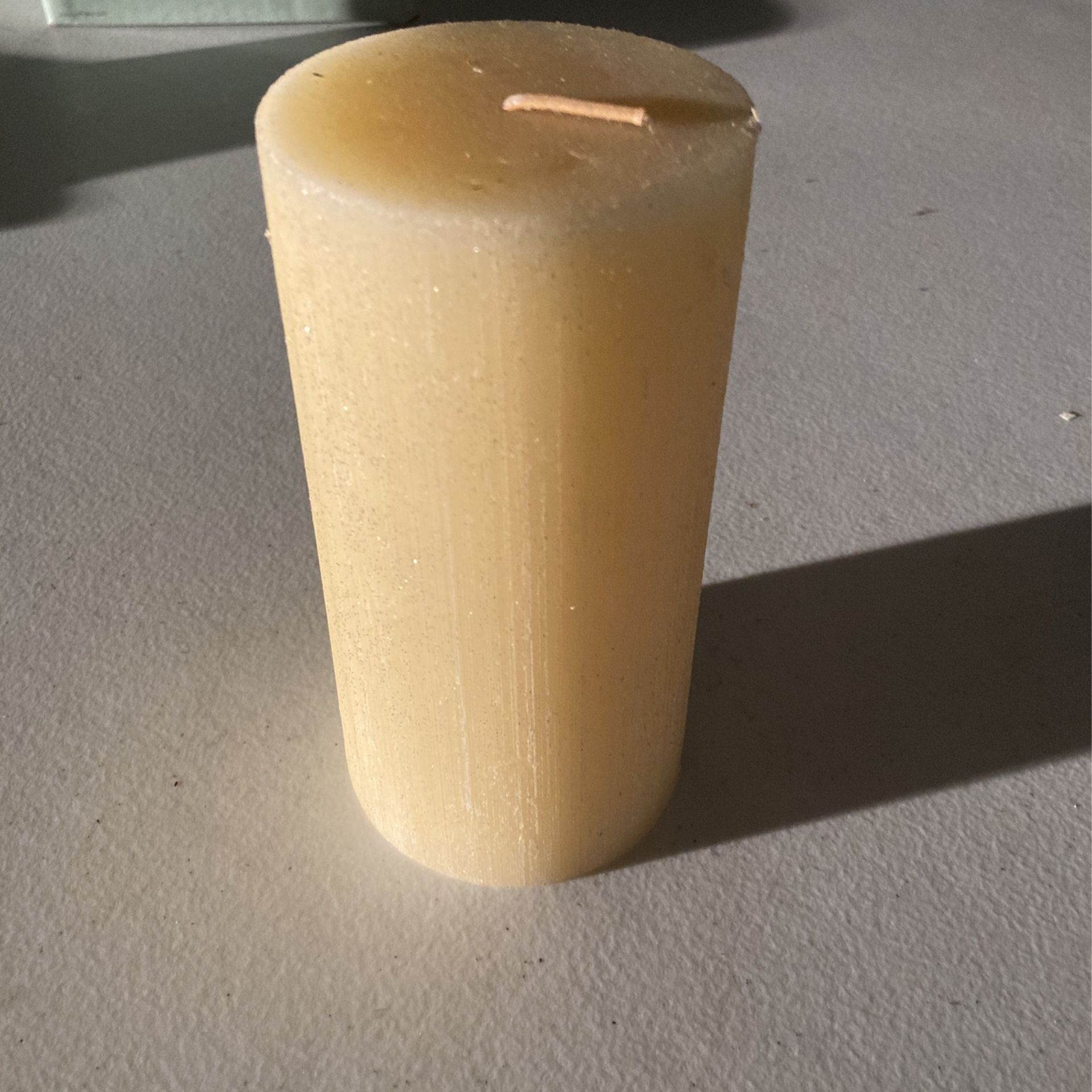 Textured Pillar Candle Party Lite