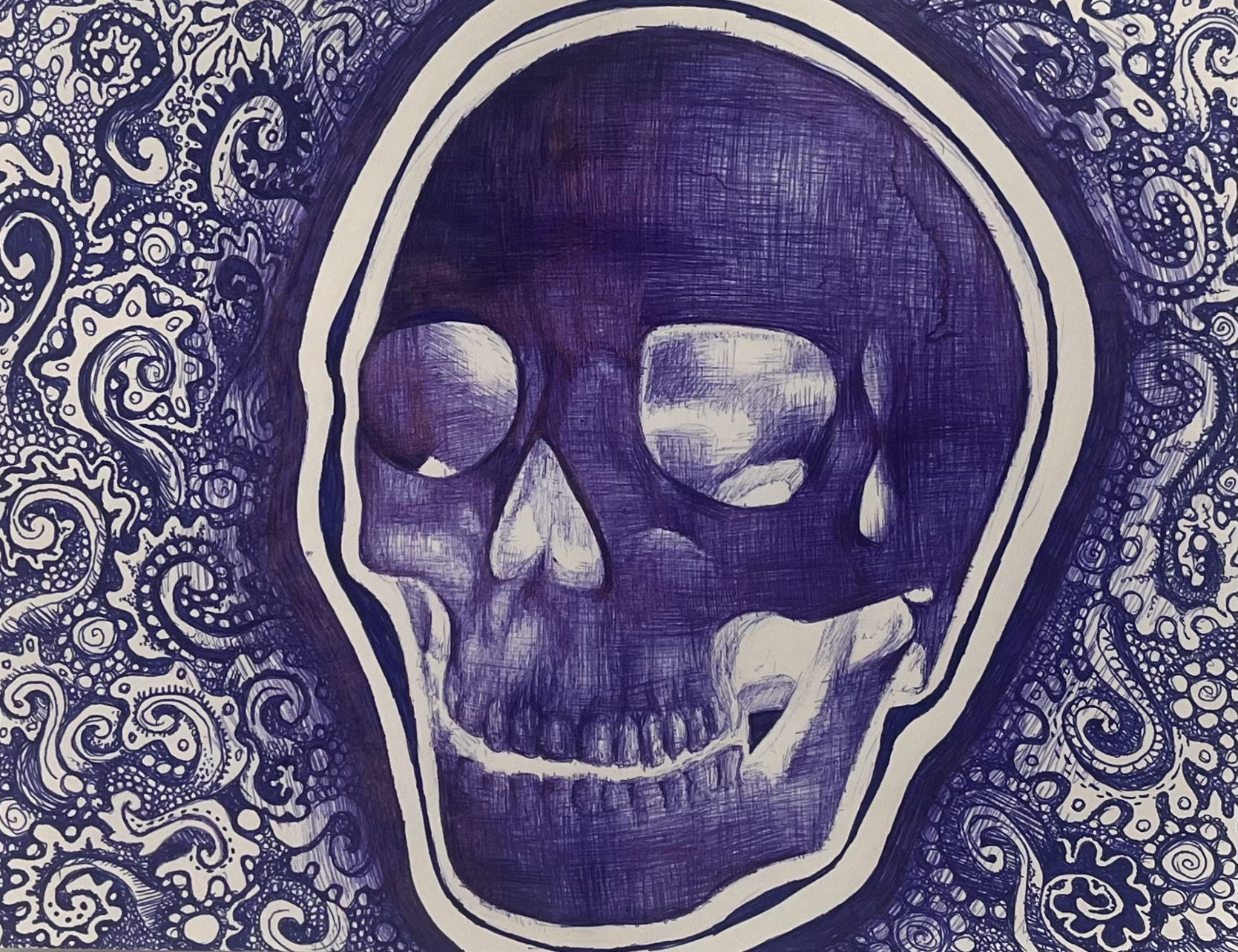 Skull Drawing Art