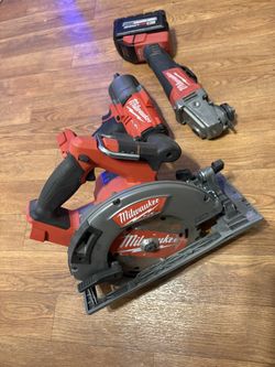 Milwaukee M18 Impacts/ Grinder/saw