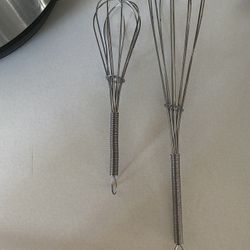 BALLOON WHISK Best for whipping cream, mixing dry ingredients, and combining whole eggs.