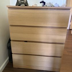 Light wood dresser