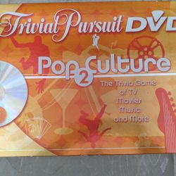 Trivial Pursuit DVD Pop Culture 2 Boardgame 