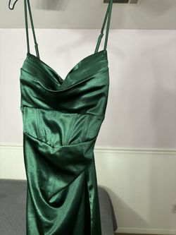 Emerald Green Long Dress