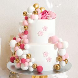 Cake Topper Decorations - 4 Colors