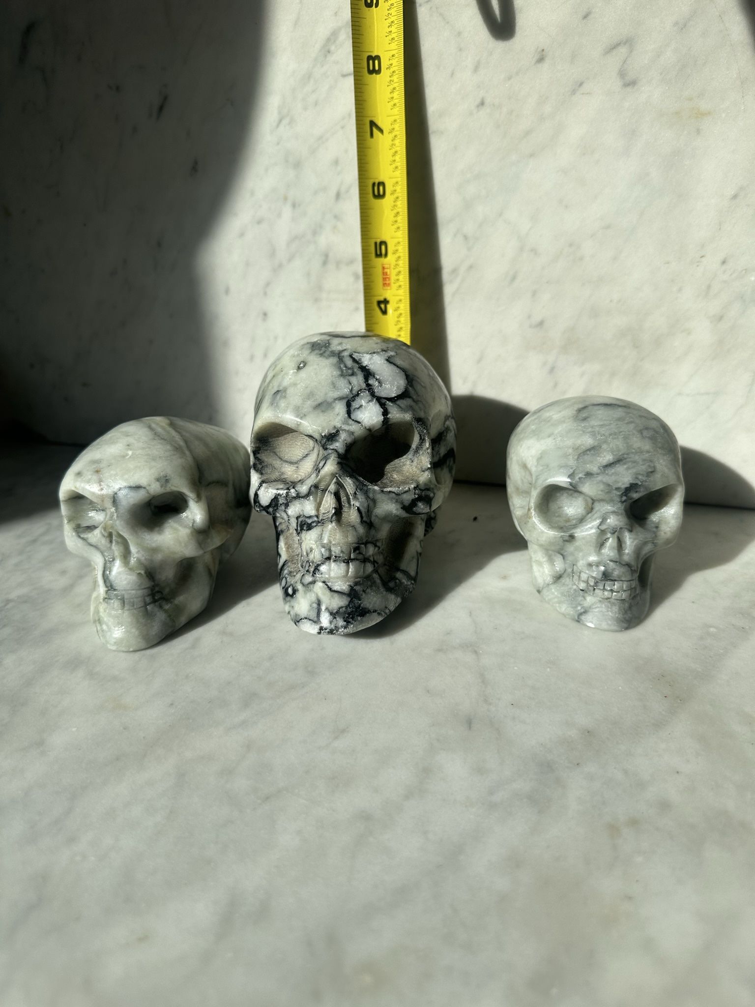 Picasso Stone Skulls