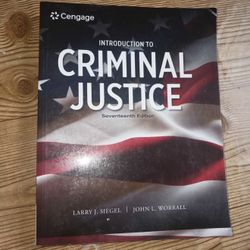 introduction to criminal justice