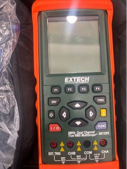 Extech 381295 5MHz Dual Channel True RMS Handheld Oscilloscope / MultiScope