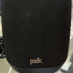 Polk audio assist, smart speaker, black